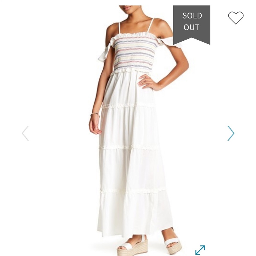 Romeo and Juliet 100% cotton white dress
